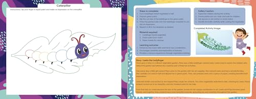 Edsmart Art and Craft Book with Stories - Book 1 | Art and craft book for kids