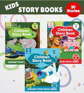 Edsmart Children Story Book Combo: 3-Book Set for Ages 2-6 | 32 Pages Each | 30 Engaging Stories with Pictures | Includes Friendship, Road Safety, Nature, Panchatantra, and Tenali Rama Tales