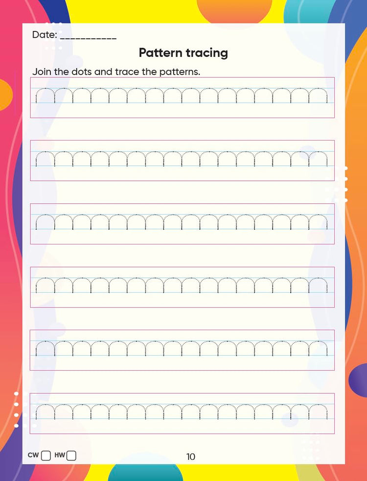 Edsmart Tiny Writer Level 2: Beginner's Cursive Writing Practice - Small Letters a-z | Kids' Copy Writing Workbook | Handwriting Improvement Worksheets for CBSE