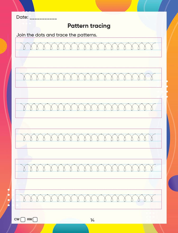 Edsmart Tiny Writer Level 2: Beginner's Cursive Writing Practice - Small Letters a-z | Kids' Copy Writing Workbook | Handwriting Improvement Worksheets for CBSE