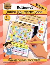 Junior KG Maths Book Vol 2 - Kids Activity 4+ Years / CBSE LKG Maths books for kids / Kindergarten Maths Activity Text Books