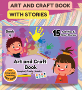 Edsmart Art and craft book for kids with Stories | NEP 2020 Art Integrated learning | BOOK 4 | Kids stories and art / Craft activities for 4+ years