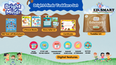 Edsmart Bright Minds Toddler Kit - Worksheets, 2 Picture books and StoryTeller set - perfect for kids starting preschool