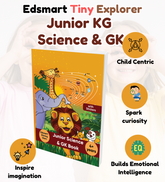 Junior KG Science and General Knowledge books for kids CBSE (Sticker sheet included) / LKG Science and GK CBSE Text Books / LKG Science Picture books