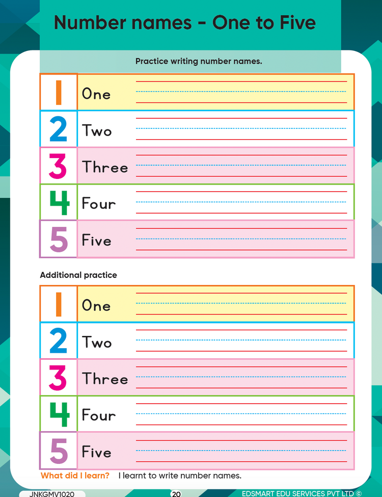 Junior KG Maths books for kids CBSE / LKG Maths Activity Books 2025| Early Maths for Pre-Primary Child (3-5 yrs)
