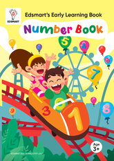 Edsmart Number Writing Book for Early Numeracy - Number writing 1-20, Book with Writing Practice (1-20) , Geometrical shapes and Measurements - Perfect for 3 and 4-Year-Olds