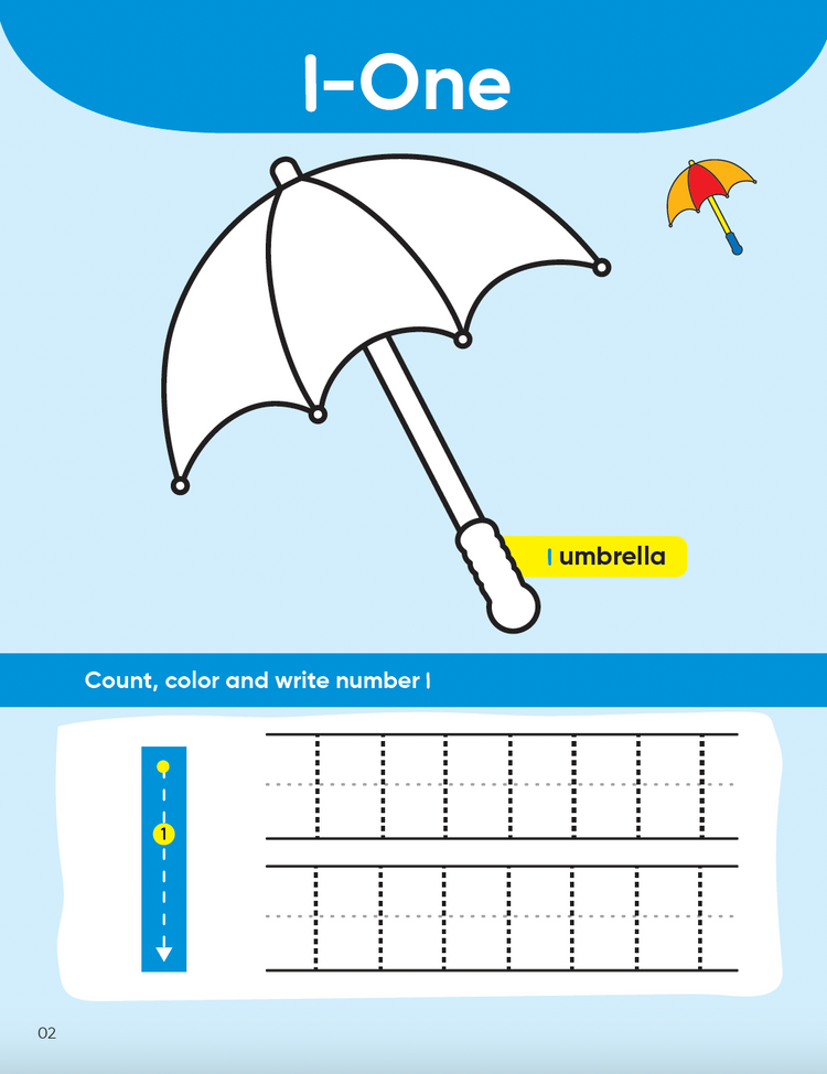Wipe and Clean: Reusable Number Tracing 1-10 Book | Best Pencil Control Tracing Book for Kids with FREE Pen Included