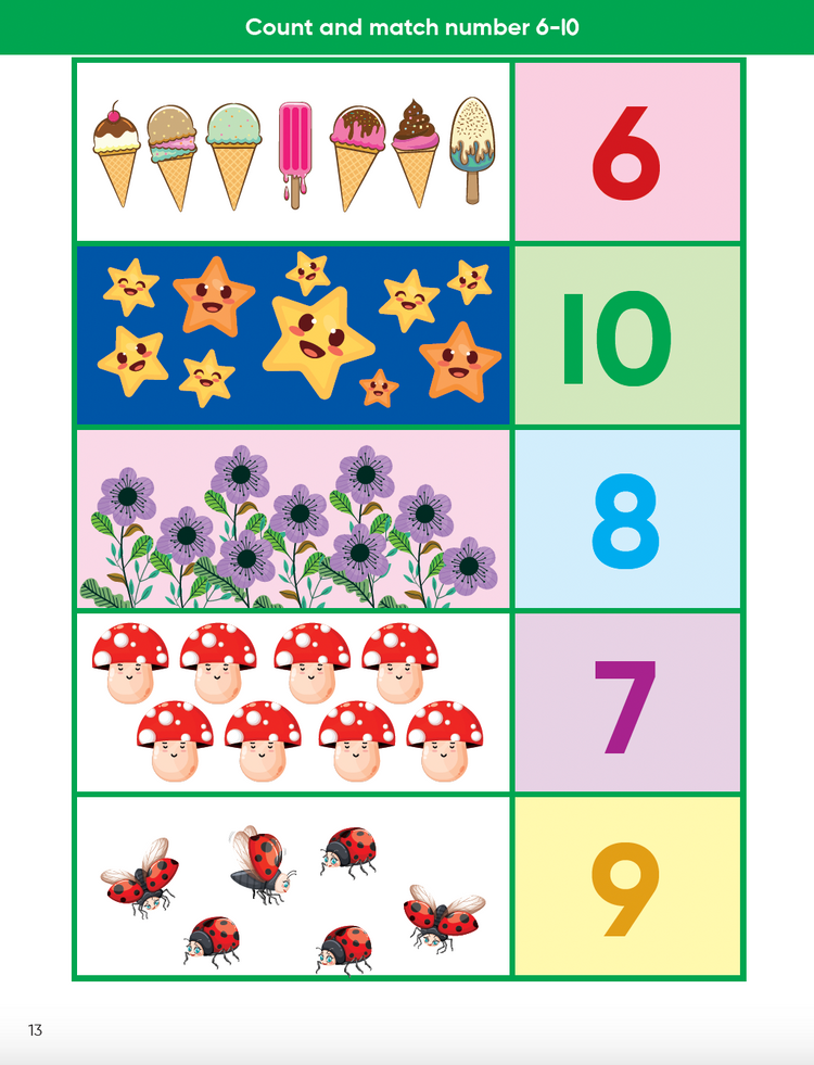 Wipe and Clean: Reusable Number Tracing 1-10 Book | Best Pencil Control Tracing Book for Kids with FREE Pen Included