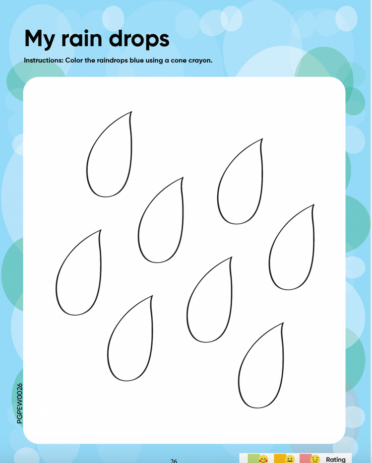 Edsmart Kids Activity Book for Kids 2 to 4 years old | Activities on My World and Colors like colouring book, pattern tracing, dot to dot