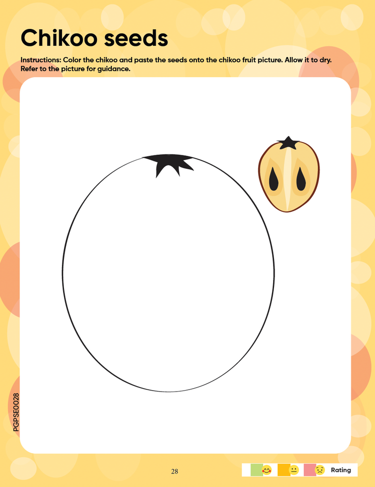 Edsmart Kids Activity Book for Kids 2 to 4 years old | Activities on Shapes, Vegetables and Fruits like colouring book, pattern tracing, dot to dot