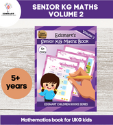 Senior KG Maths book - UKG Maths Workbook for 4+ Years CBSE / UKG Maths worksheets for kids CBSE / Kindergarten Maths Activity Text Books