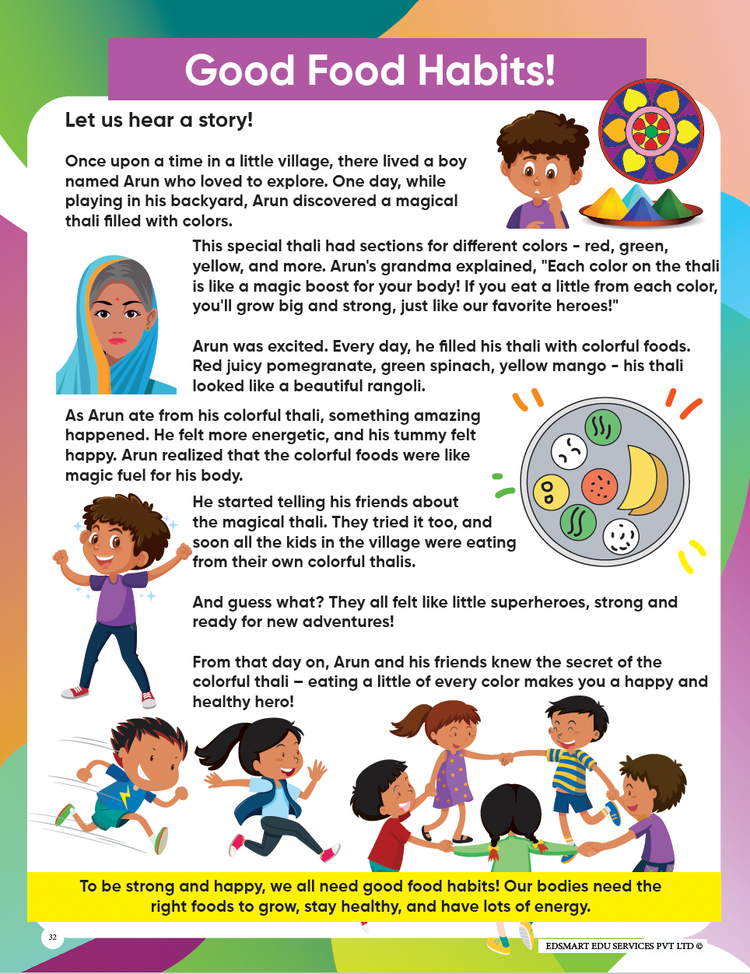 Edsmart Tiny Explorer Senior KG EVS book for Kids | 5 + years | CBSE Science book