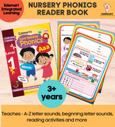 English Phonics "book and game", phonics reader , Letter sounds , phonics activity book , Phonics books 3 years, Phonics worksheets