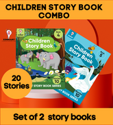 Edsmart Children Story Book 5 for 2-6 years old, 20 kids stories on nature, friendship, Panchatantra stories , Tenali rama and more