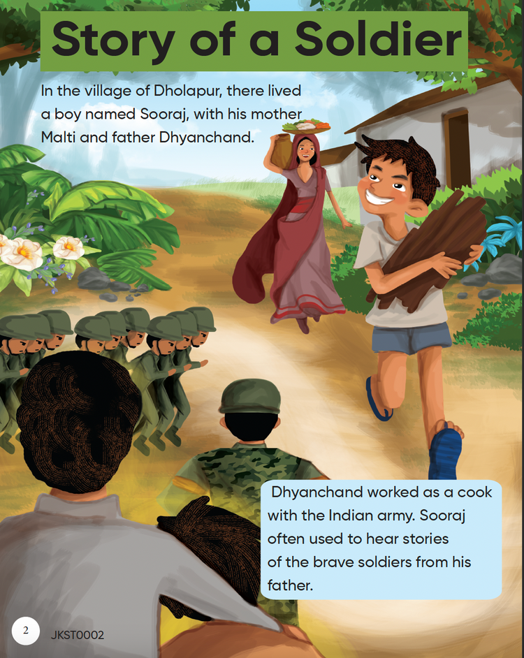 Edsmart Children Story Book 5 for 2-6 years old, 20 kids stories on nature, friendship, Panchatantra stories , Tenali rama and more