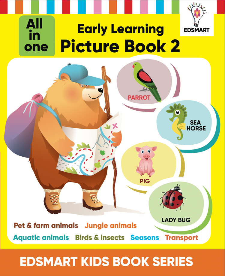 My First All in one Picture Books for Kids Combo of 3 books