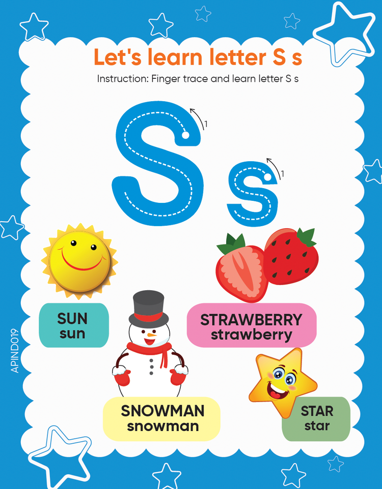 My First Picture Books for Kids - Alphabet ABC picture book and Numbers 123
