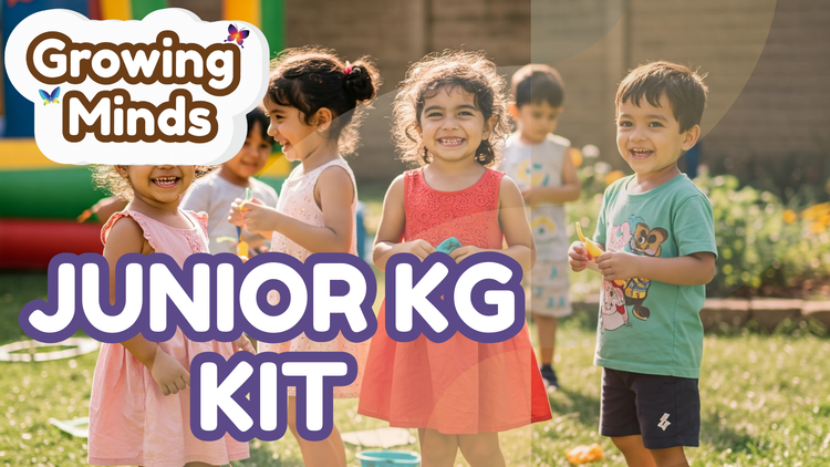 Edsmart Junior KG /LKG Growing Minds Kit[LITE]: Course Books, Workbooks and lot more