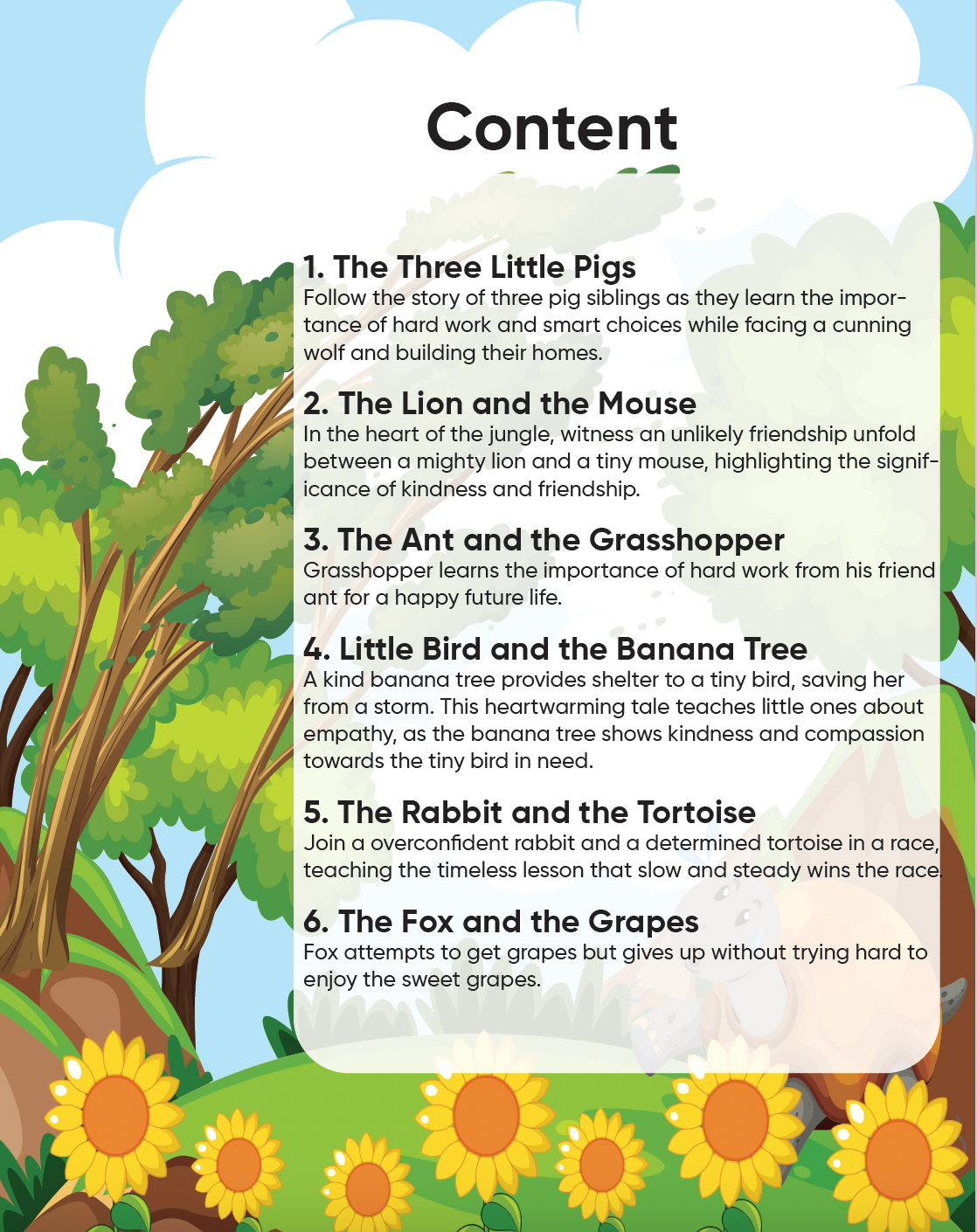 Edsmart Children Story Book 1: Best Story Collection for 2-6 Years Old ...