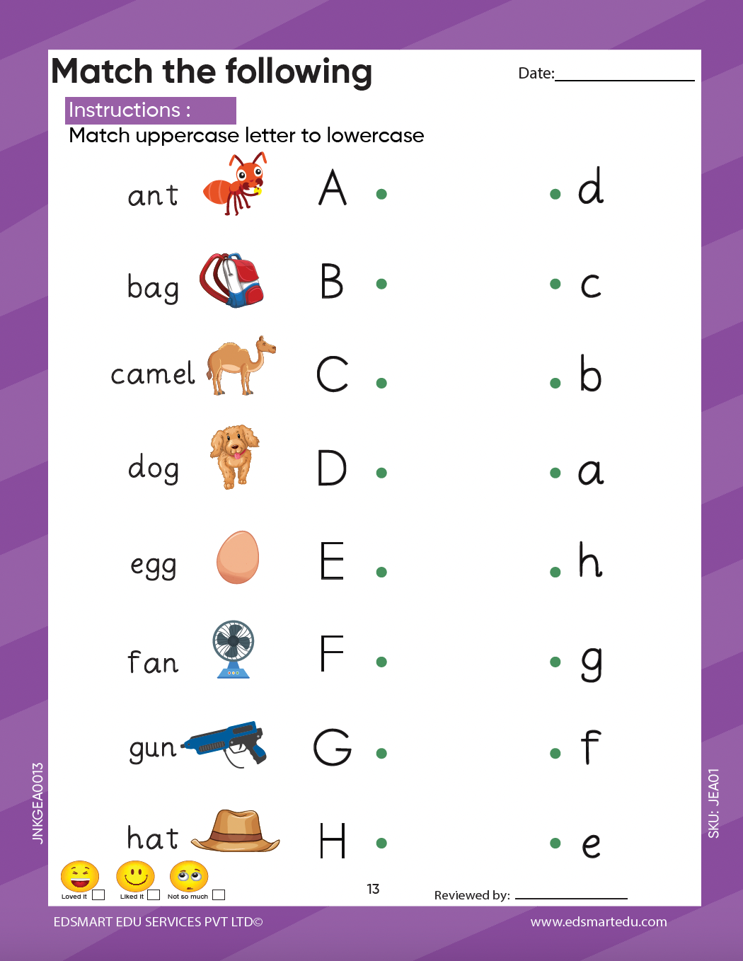 Junior KG English Activity and Grammar Book for 4 years old [64 pages ...