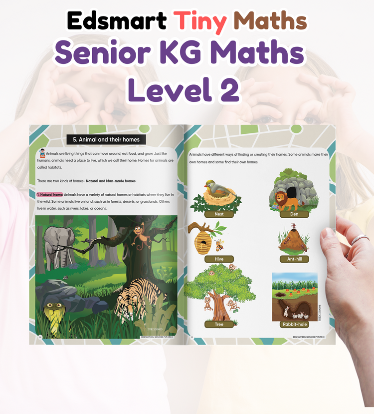 Junior KG Science and General Knowledge books for kids CBSE (Sticker sheet included) / LKG Science and GK CBSE Text Books / LKG Science Picture books