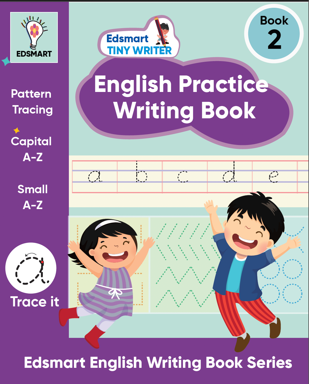 English Writing practice books for beginners level 2 - Small letters a ...
