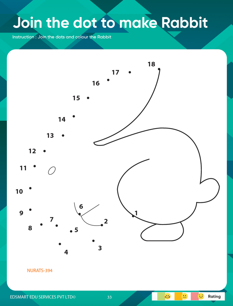Edsmart Nursery Activity Book 5 For Kids In English 3 To 5 Years Old Edsmart nursery activity book 5 for kids in english 3 to 5 years old