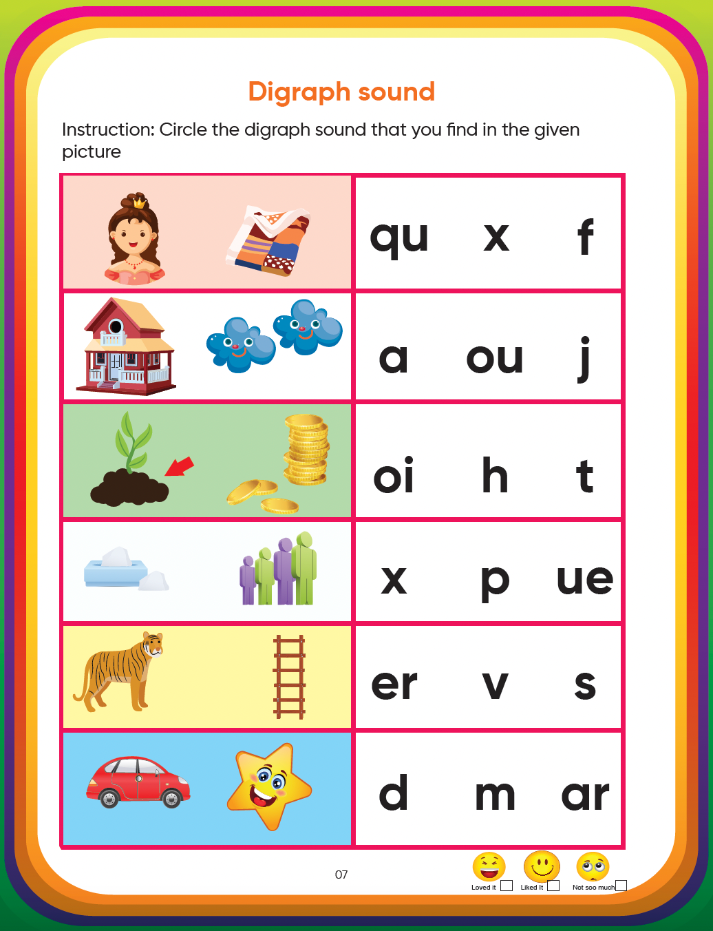 Edsmart Senior KG (UKG) Phonics Reading Book - Level 3