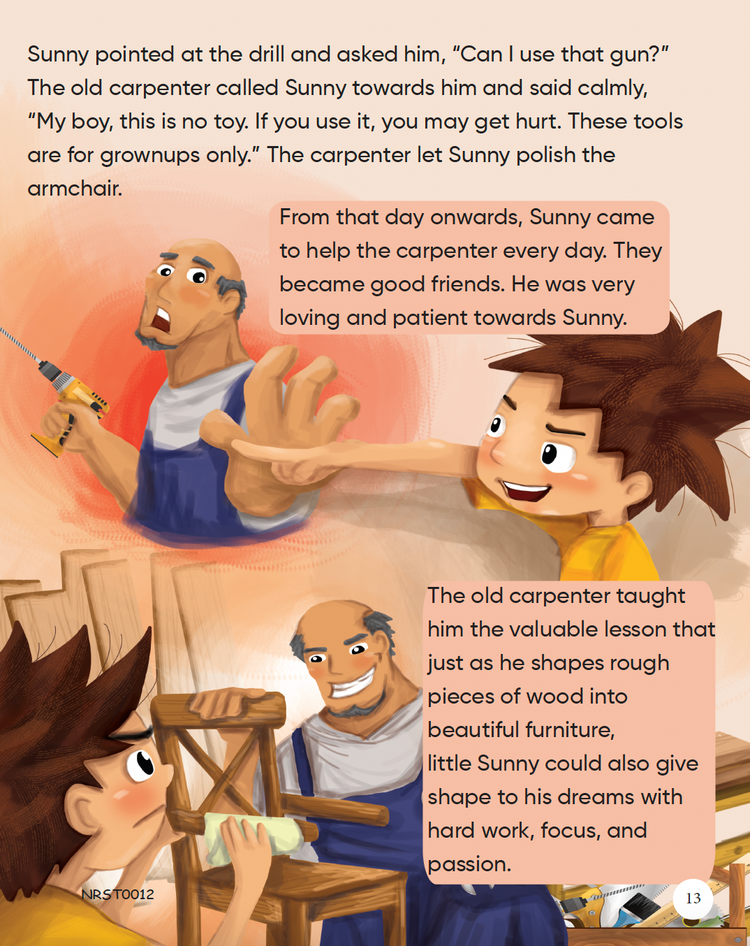 Edsmart Children Story Book 4 for 2-6 years old [32 pages], 10 kids storieskids stories on friendship, nature, Panchatantra stories , Tenali rama