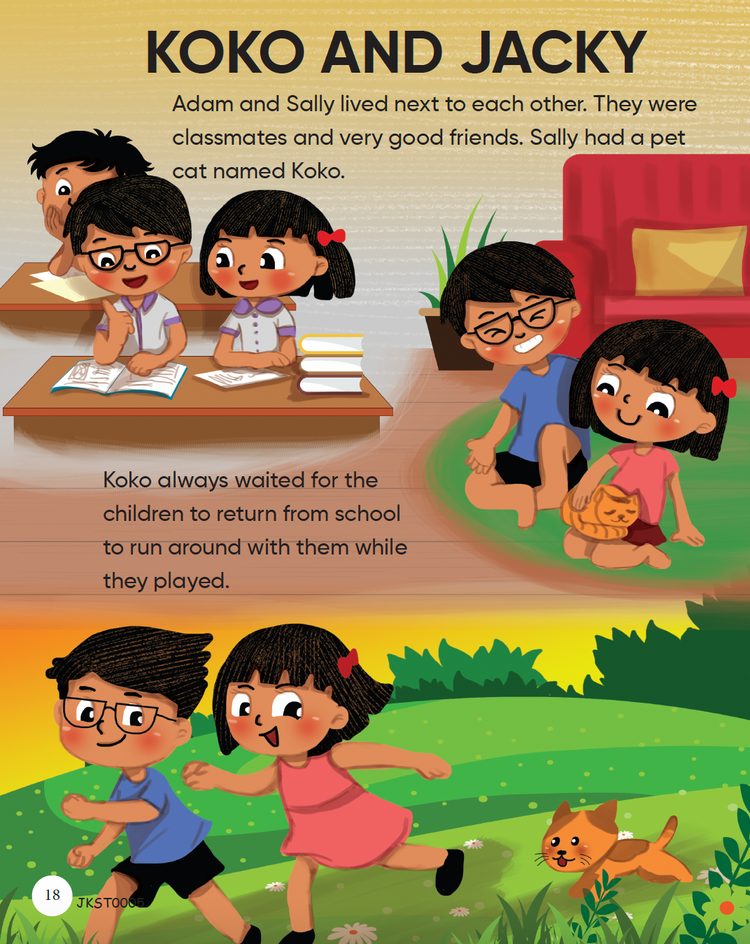 Edsmart Children Story Book 4 for 2-6 years old [32 pages], 10 kids storieskids stories on friendship, nature, Panchatantra stories , Tenali rama