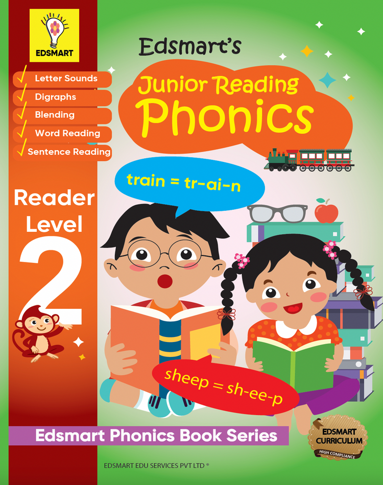 Edsmart Junior Phonics Reading Book - Level 2