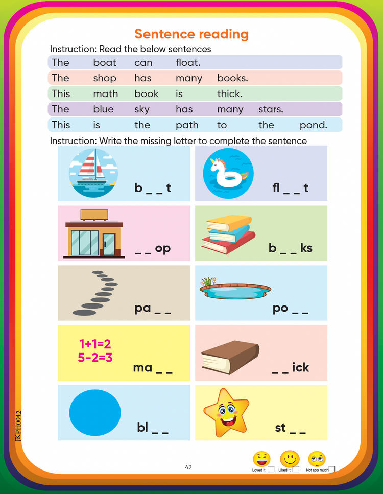 Edsmart Junior Phonics Reading Book - Level 2