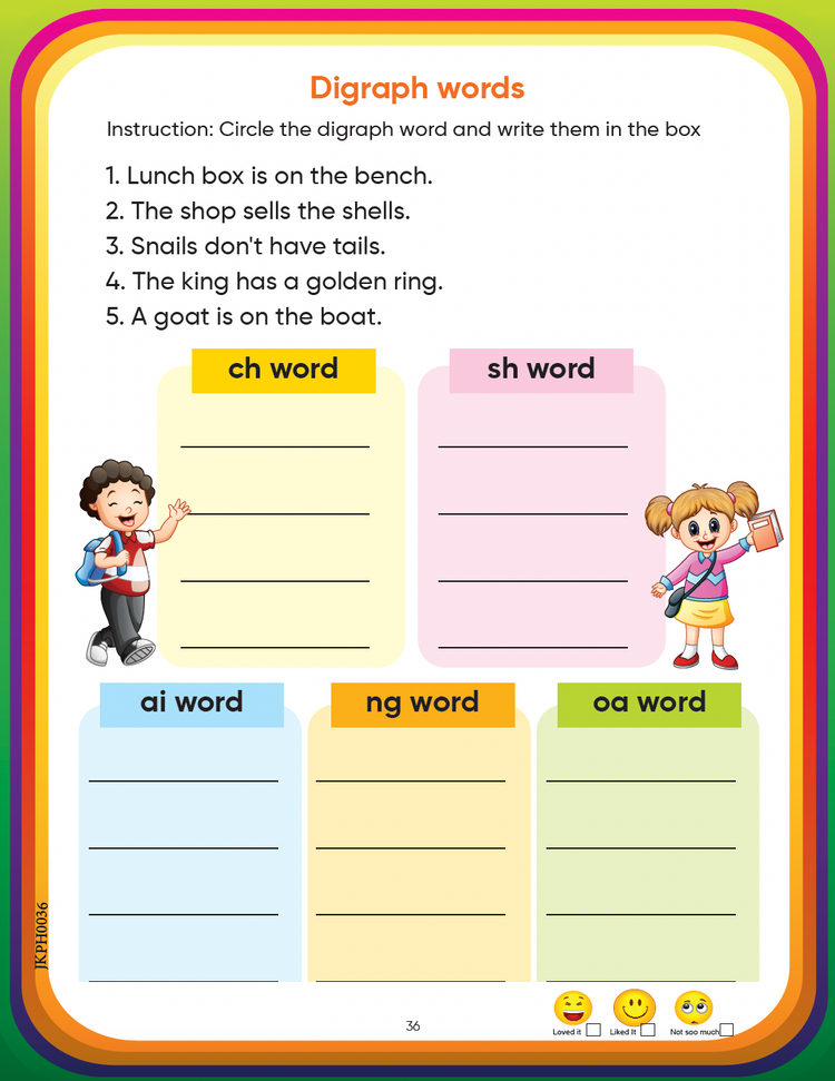 Edsmart Junior Phonics Reading Book - Level 2