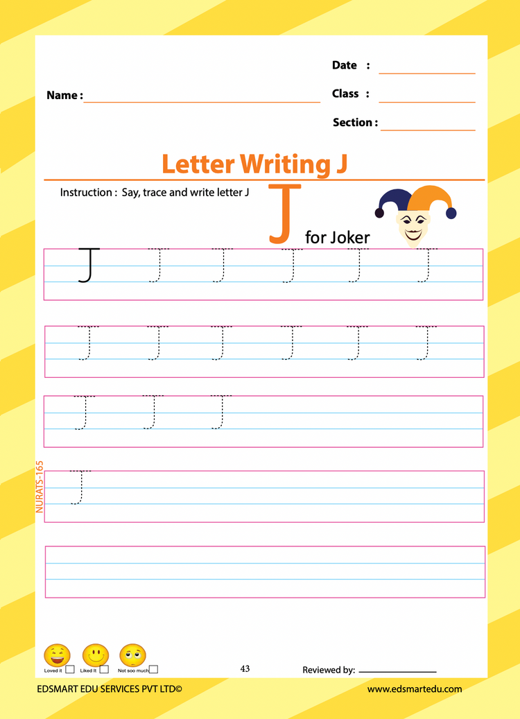 Nursery step by step Alphabet tracing and writing book