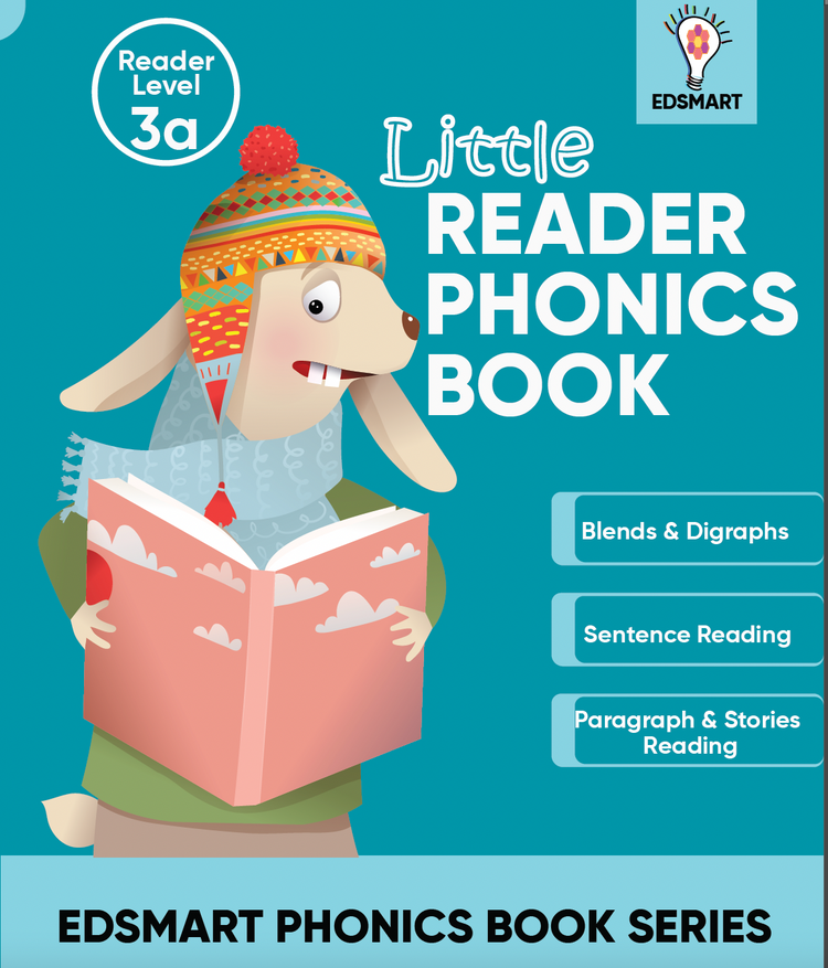 Edsmart Senior KG (UKG) Phonics Reading Book - Level 3