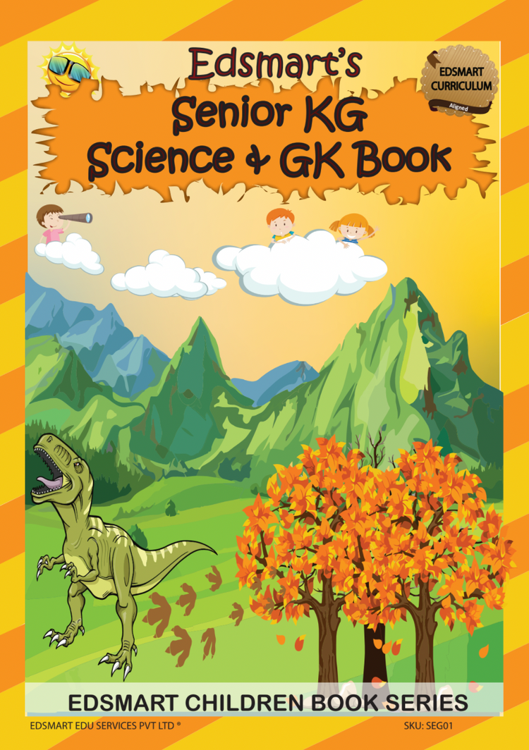 Senior KG Maths and Science GK Books/ UKG CBSE Maths and Science Workbooks/ Upper Kindergarten Maths worksheets for 5 years old/ UKG GK book